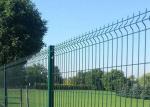 Powder Coated Fence Triangle 4.0mm Wire Diameter For Gardens / Houses