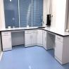 Buy cheap Microbiology Laboratory Wall Bench Plywood Chemical Lab Table With Resistant Sink from wholesalers