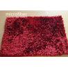 Buy cheap Microfiber Mat Red 40 * 60cm Big Chenille Bathroom Indoor Anti - Skid Rubber from wholesalers