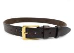 4.0CM Embossed Snake Leather Belt For Boy With Classic Pin Buckle