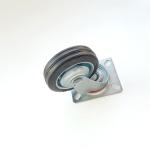 Gray Wheel Color High Capacity Steel Caster Wheels With Ball Bearing Type