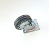 Buy cheap PU Polyurethane 50mm 200 Kg Castor Wheels Black White from wholesalers