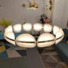 Buy cheap Modern Acrylic LED Chandeliers Living Room Creative Nordic Atmospheric Restaurant Ring Chandelier(WH-AP-558) from wholesalers