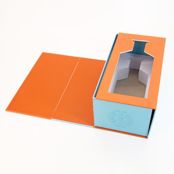 Buy cheap Printed Colorful Cardboard Paper Packaging Boxes Iso9001 With Clear Window Front from wholesalers