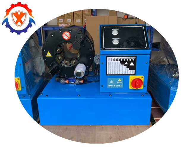 SP52 Hydraulic Hose Crimping Machine 50hz 0.02mm High Precision