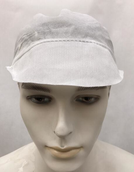 Waterproof SBPP PP Disposable Snood Caps , Surgical Disposable Hats 9-16g