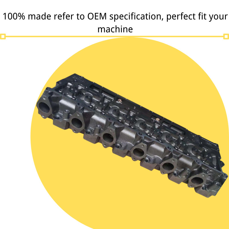 Cylinder Head Assy For Excavator PC300-7 PC360-7 For 6D125 6D114 Engine Parts