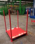 1500kg Steel Nestainer Storage Racks Height 1000-2000mm 1000-2500kg Weight