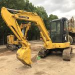 Original Hydraulic Pump Mini Used Komatsu PC55 Excavator in Good Condition in