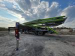 Used 56m High Speed Zoomlion Concrete Pump Truck Pump For Top Renovated