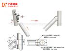Connectors And Joints Aluminum Die Casting For Three Lean Tube