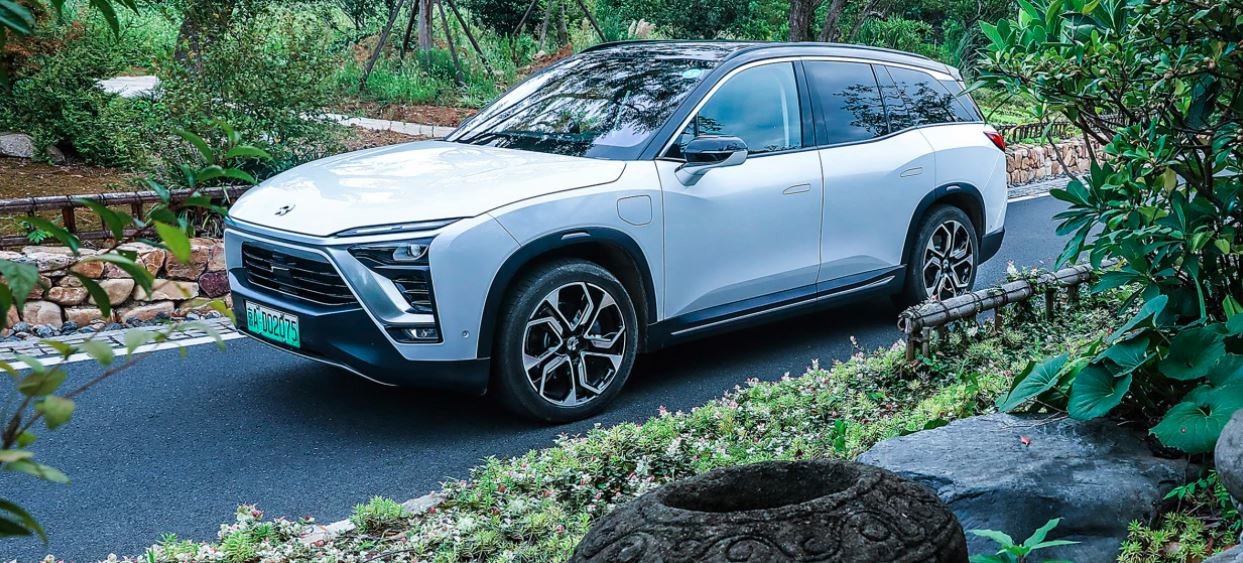 High Speed Left Steering Nio EV Car ES8 SUV Compact Electric Family Cars