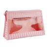 Buy cheap Clear Transparent Zipper PVC Polyester Makeup Cosmetic Bags from wholesalers