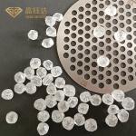Conflict Free Synthetic HPHT Lab Grown Diamonds 0.6ct 2.0ct For Making Jewelry