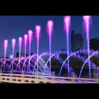 Buy cheap Music Control Large Lake Water Fountains Hotel Stainless Steel product
