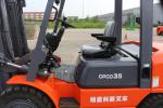 3.5 Ton Rough Terrian Forklift Diesel Engine 1070mm Fork Length 6000mm Max