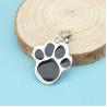 Buy cheap Paw Shape 25mm Dog Identification Tag Pendant Noiseless Dog Tags from wholesalers