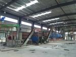 Large Capacity Rotary Drum Dryer For Wet Materials Unique Head And Tail Sealing