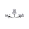 Buy cheap FEA15mm Silver 0.075ml Dosage Crimp Spray Pump from wholesalers