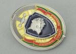 Brass / Soft PVC Souvenir Badges Soft Enamel , Customized