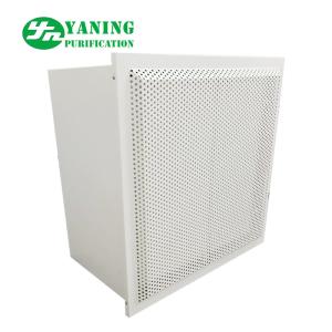 Wholesale Powder Coating Steel HFU Clean Room Fan Filter Units With Air Damper Hepa Box from china suppliers