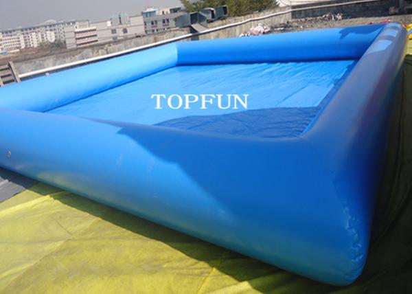 Buy cheap Outdoor Durable PVC Inflatable Swimming Pools For Family Amusement Equipment from wholesalers