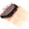 Buy cheap Soft 13x4 Free Part Frontal Closure , Ombre Lace Closure Ear To Ear from wholesalers