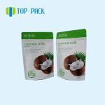 Matte Finish Food Packaging Pouches Foil Coconut Milk Powder Packaging Bag