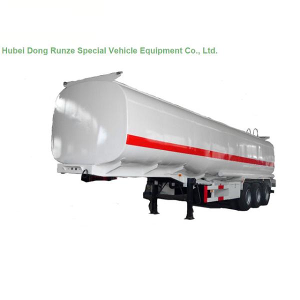 Buy cheap Carbon Steel Diesel Tank Semi Trailer , 45000 L Gasoline Tank Trailer For Transport from wholesalers
