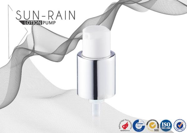 Buy cheap Bottle Pump Tops / Lotion Dispenser Pump silver ergonomic shape for cosmetic bottle SR-0805 from wholesalers