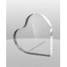 Buy cheap 6'' Clear Diamond Acrylic Recognition Awards Trophy Plaque Customized Engraving from wholesalers