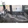 Buy cheap Cycling Track Stainless Steel Sculptures Sport Abstract Metal Sculpture Art Park Large Decorative Outdoor from wholesalers