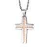 Buy cheap Special Design Cross Pendant Necklace for Men's Stainless Steel Christian Jewelry from wholesalers