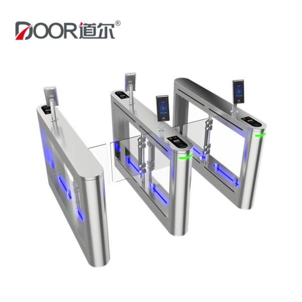 Buy cheap 35personal/min Acrylic Stainless Steel Swing Turnstile 60W from wholesalers