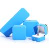 Buy cheap Blue PU Leather Gift Wrap Jewelry Box for Hanhong Octagonal Metal Button Custom Logo from wholesalers