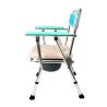 Buy cheap Foldable Aluminum Disabled Toilet Chair Hospital Mobile Commode Chair 63*68.5* 81.5-91.5 Cm from wholesalers