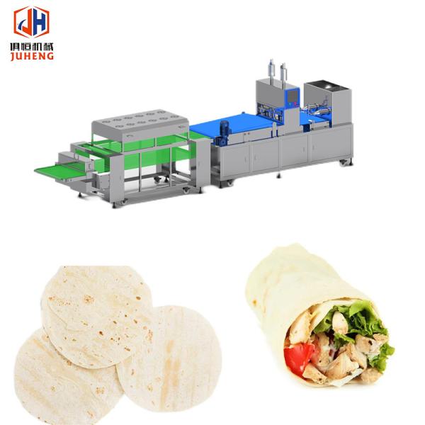 Buy cheap 1500pcs/H Compact Tortilla Machine Roti Chapati Tortillas Making Flatbread Production Line from wholesalers