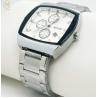Buy cheap Luxury Business Waterproof Male Lady Luminous Date Stainless Steel Square Quartz Watch from wholesalers