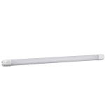 Plastic SMD2835 Linear T8 LED Tube Light Fixture Anti Glare Stable