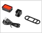 280mAh Mountain USB LED Bicycle Light Warning Rechargeable Bike Lights