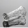 Buy cheap Tulip Shaped Glass Vases Machine Pressed 19.8cm Height Crystal Glass Flower Vase from wholesalers