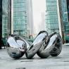 Buy cheap Urban Exhibition Stainless Steel Artwork Outdoor Decor Metal Abstract Art from wholesalers