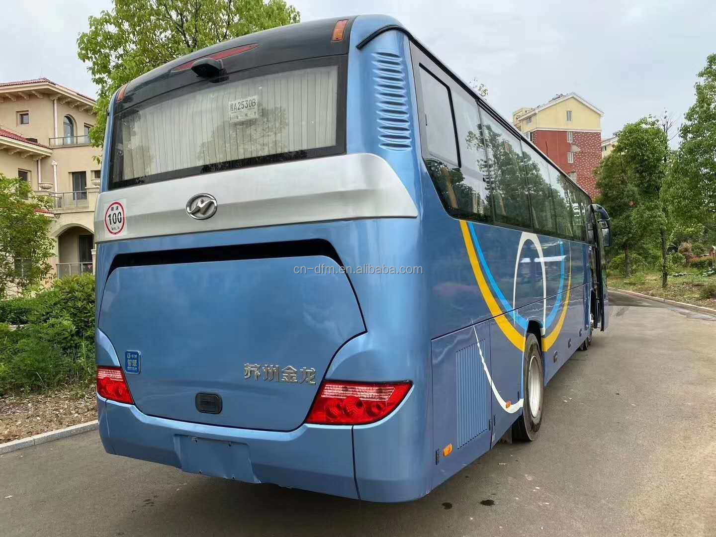 Used 11m Diesel Coach Bus with CA6DF3-24 Engine and 58 1 1 Seats in Africa Market
