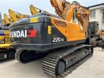 22 Ton R220-9 2nd Hand Excavator Hyundai Digger 112KW Power Good Condition