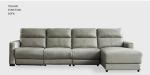 BN Genuine Cowhide Leather Sofa Living Room Function Sofa Modern Smart Furniture