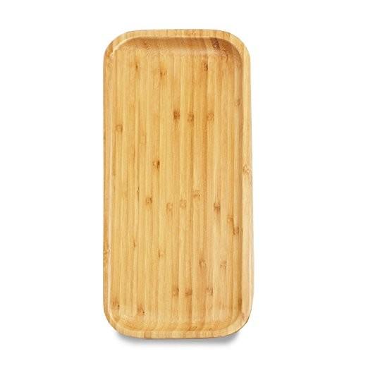 Buy cheap hot sale bamboo wood food serving tray or plate from wholesalers