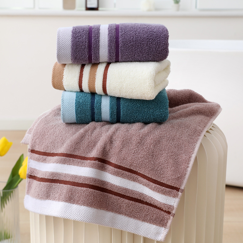 Experience Luxury with Our Soft and Absorbent Face Towel Sets Can Feature Hotel LOGO