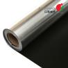Buy cheap Thermal Insulation Fabric Fireproof Silicone Coated Fibreglass Cloth Black Fiberglass Cloth from wholesalers