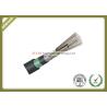 Buy cheap Outdoor Buried Loose Tube Armored Fiber Optic Cable With PE Inner And Outer Jacket from wholesalers