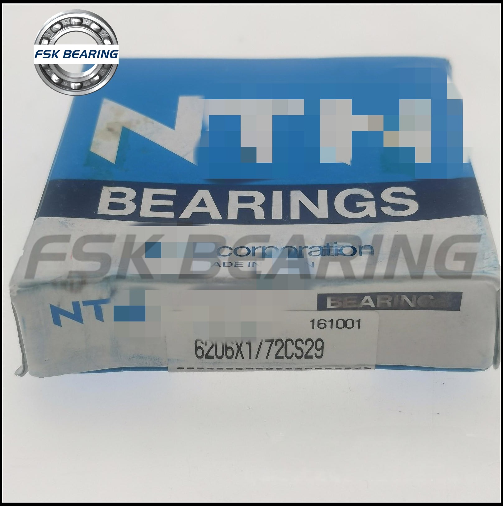 Automotive Bearings 6206X172CS29 620672CS29 Deep Groove Ball Bearing 30mm*72mm*16mm